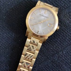 Burberry Gold Watch
